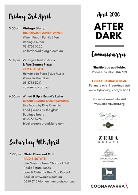 2020 Coonawarra After Dark Zema Estate